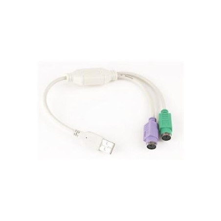 GEMBIRD Kábel adaptér USB-2xPS/2 30 cm