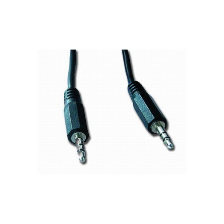 Kábel prípojný jack 3,5 mm M/M, 1,2 m, audio