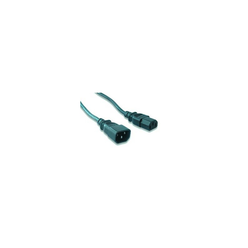 Kábel sieťový, predlžovací, 1,8m VDE 220/230V