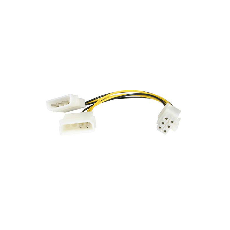 Redukcia napájacia 5.25'' Molex-6 pin pre graf.karty
