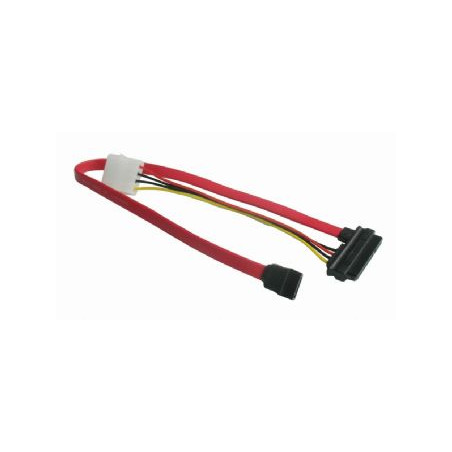 GEMBIRD Kabel SATA napájací + dátový combo