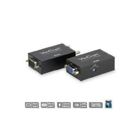 ATEN videoextender VGA, mono audio, 1920x1200/30m