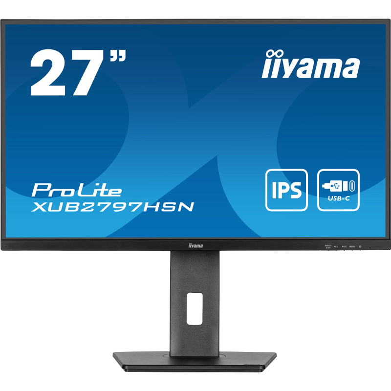 iiyama ProLite/XUB2797HSN-B2/27''/IPS/FHD/100Hz/1ms/Black/3R