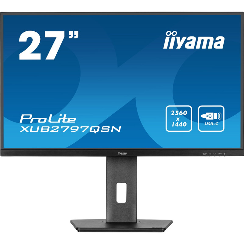 iiyama ProLite/XUB2797QSN-B2/27''/IPS/QHD/100Hz/1ms/Black/3R