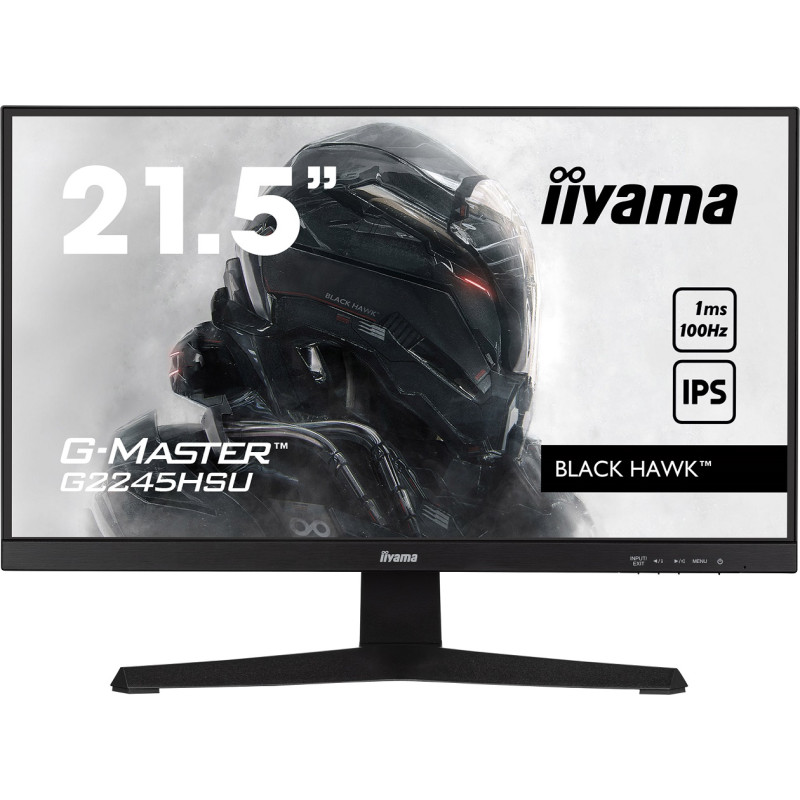 iiyama G-Master/G2245HSU-B2/21,5''/IPS/FHD/100Hz/1ms/Black/3R