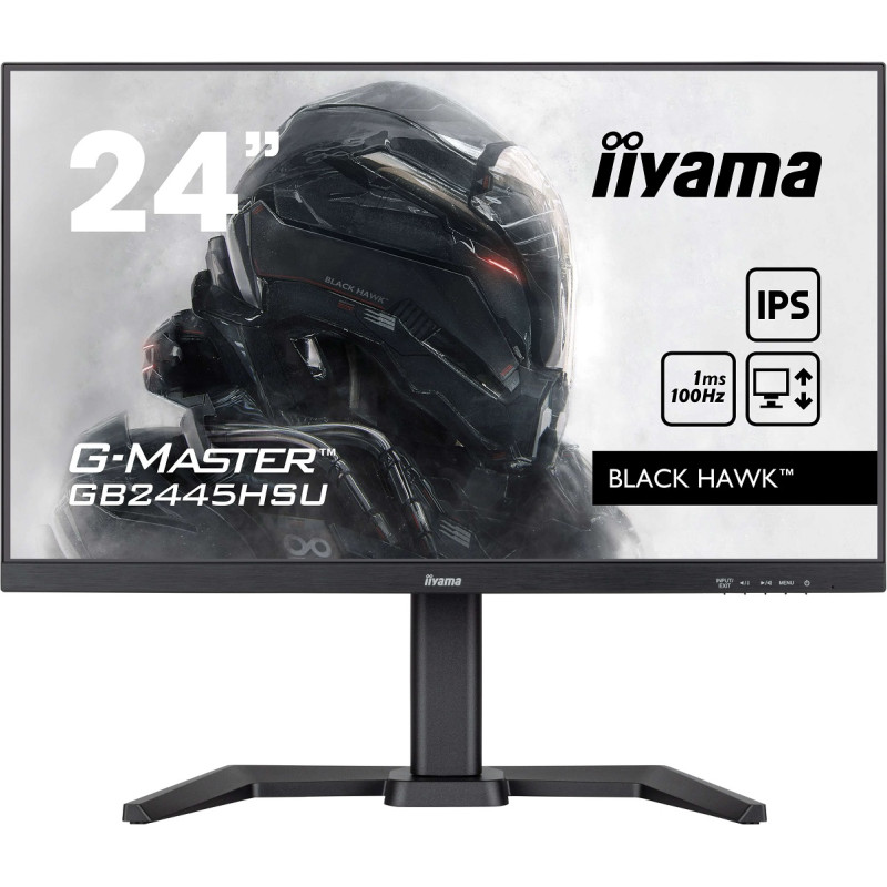 iiyama G-Master/GB2445HSU-B2/23,8''/IPS/FHD/100Hz/1ms/Black/3R