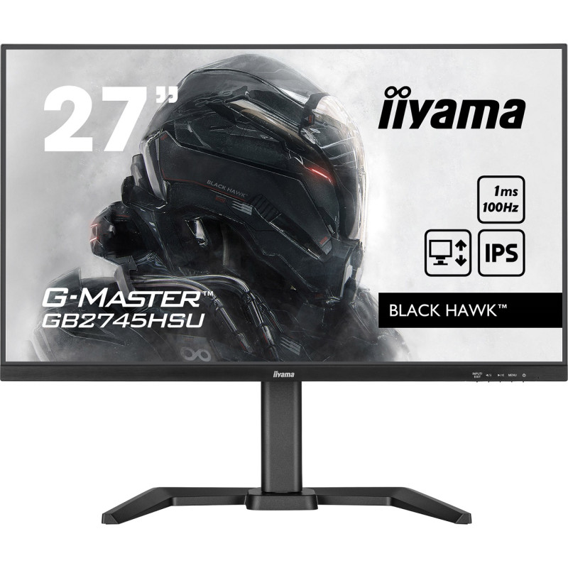 iiyama G-Master/GB2745HSU-B2/27''/IPS/FHD/100Hz/1ms/Black/3R