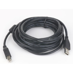 Kábel USB A-B 1,8m 2.0 HQ s ferritovým jadrom