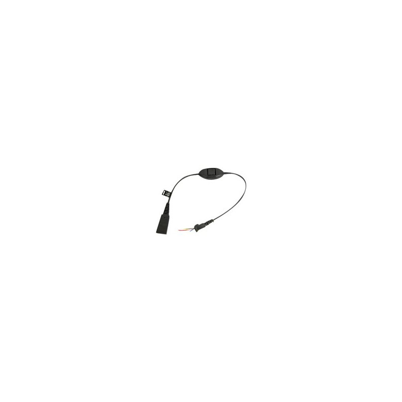 Jabra QD cord - Ascom Mute function (bez konekt)