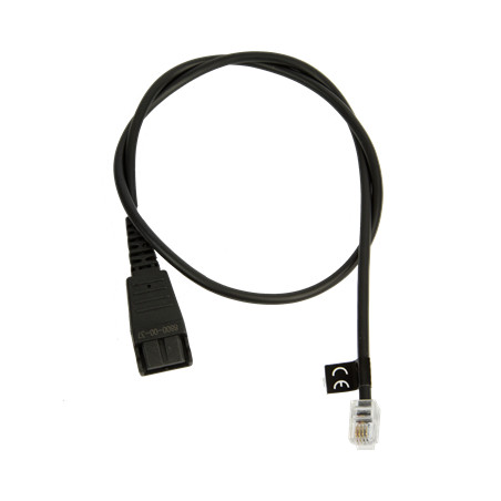 Jabra QD-RJ10, 0,5 m, straight