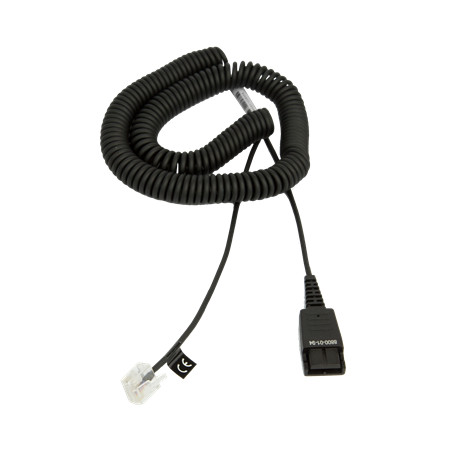 Jabra QD-RJ45, 0,5-2m, coiled - Siemens Open Stage