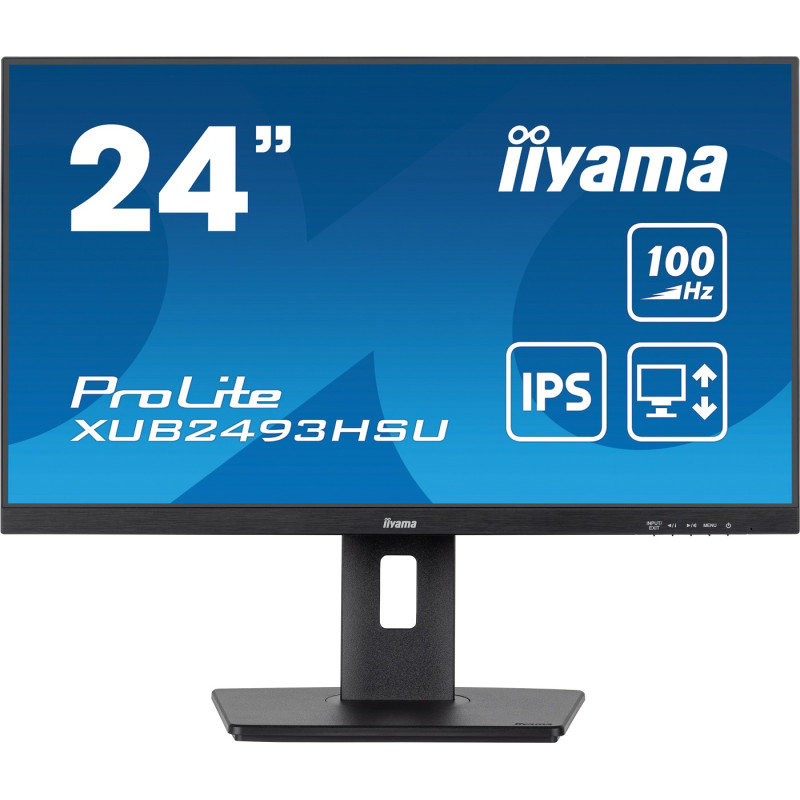 iiyama ProLite/XUB2493HSU-B7/23,8''/IPS/FHD/100Hz/1ms/Black/3R