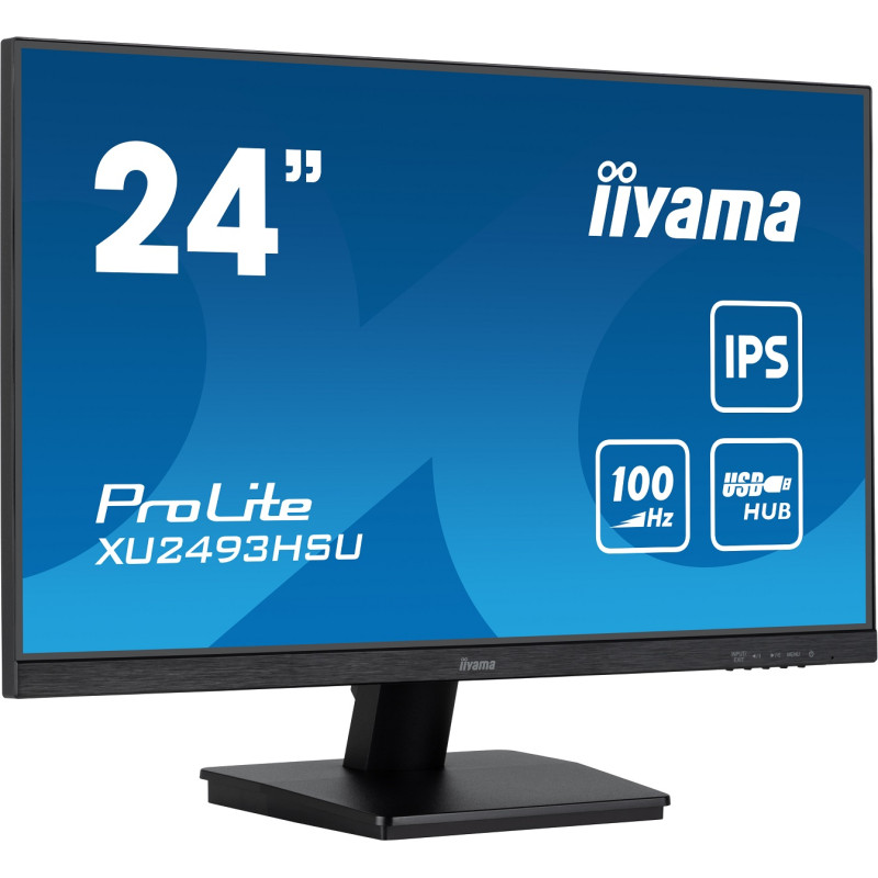 iiyama ProLite/XU2493HSU-B7/23,8''/IPS/FHD/100Hz/1ms/Black/3R