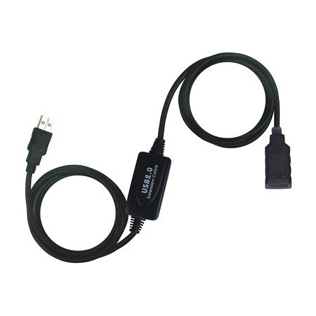 PremiumCord USB 2.0 repeater a predlžovací kábel A/M-A/F 10m