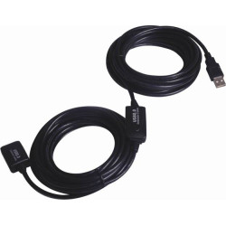 PremiumCord USB 2.0 repeater a predlžovací kábel A/M-A/F 25m