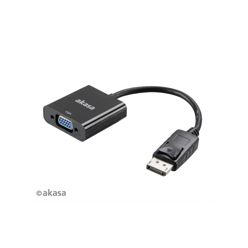 AKASA - adaptér DP na D-sub - 20 cm