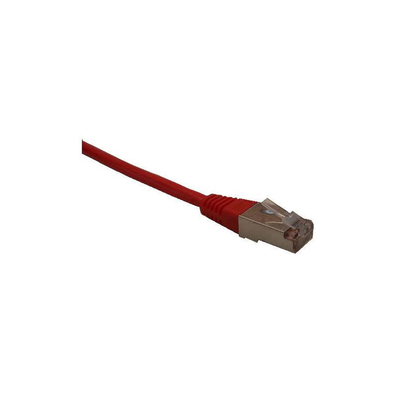 Patch cord FTP cat5e 0,25 M červený