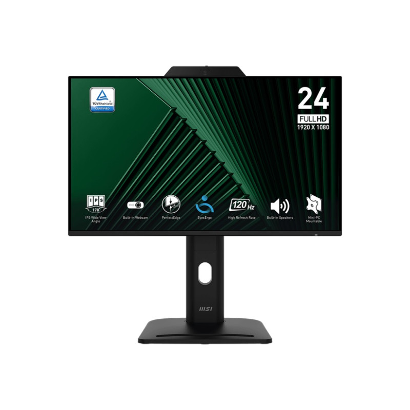 MSI Pro/MP242PMG/23,8''/IPS/FHD/120Hz/1ms/Black/2R
