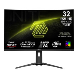 MSI MAG/321CUPDF/31,5''/VA/4K UHD/160Hz/0,5ms/Black/2R