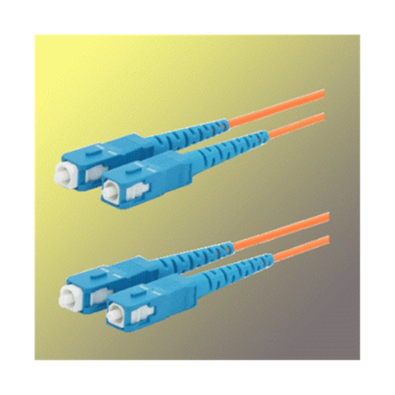 Optický patchkábel duplex SC-SC 62,5/125um MM,10m, OM1