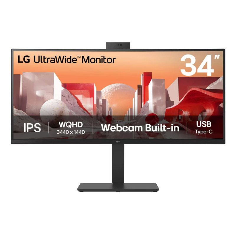 LG UltraWide/34BA85QE-B/34''/IPS/3440x1440/60Hz/5ms/Black/2R