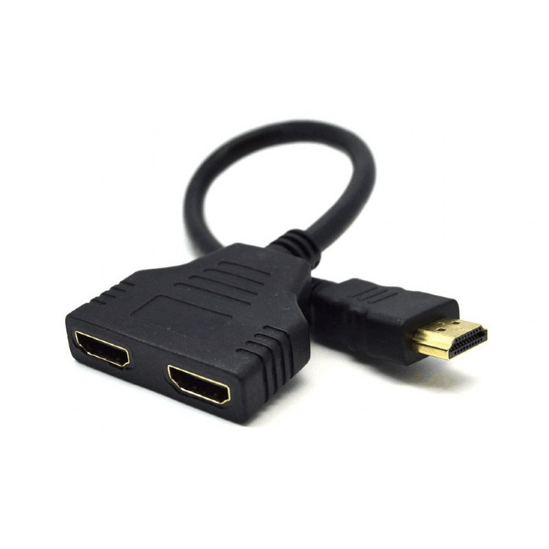 GEMBIRD HDMI splitter, pasívne, kábel, 2 cesty