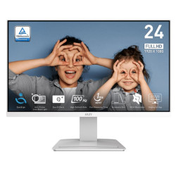 MSI Pro/MP2412W/23,8''/VA/FHD/100Hz/1ms/White/2R