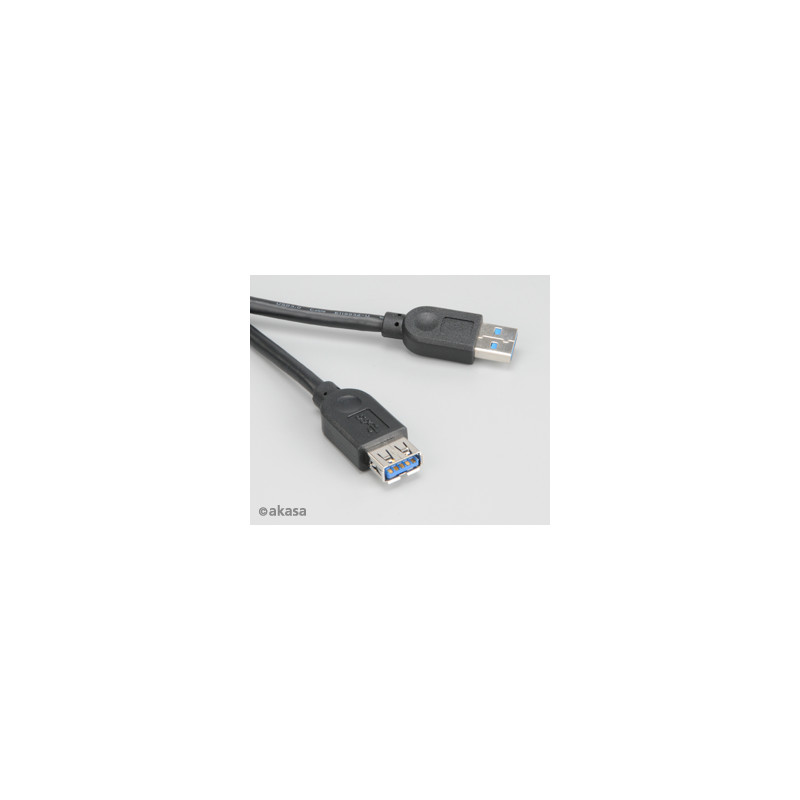 AKASA - predlžovací kábel USB 3.0 typ A - 1,5 m
