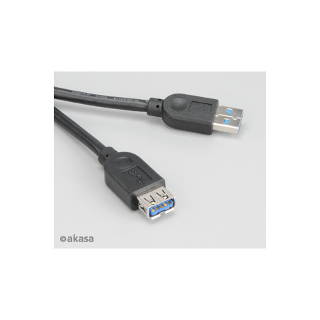 AKASA - predlžovací kábel USB 3.0 typ A - 1,5 m