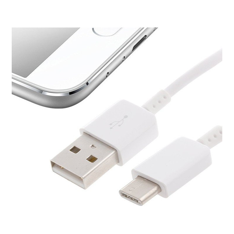 Samsung Type-C Dátový Kábel White (Bulk)