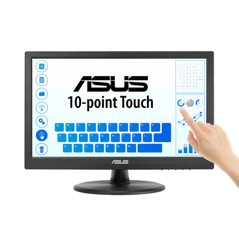 15,6'' LED ASUS VT169HE - FHD, 16:9, HDMI, VGA