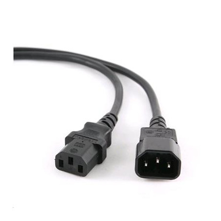 Kabel C-TECH sieťový, predlžovací, 1,8m VDE 220/230V napájací