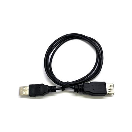C-TECH USB A-A 3m 2.0 predlžovací, čierny