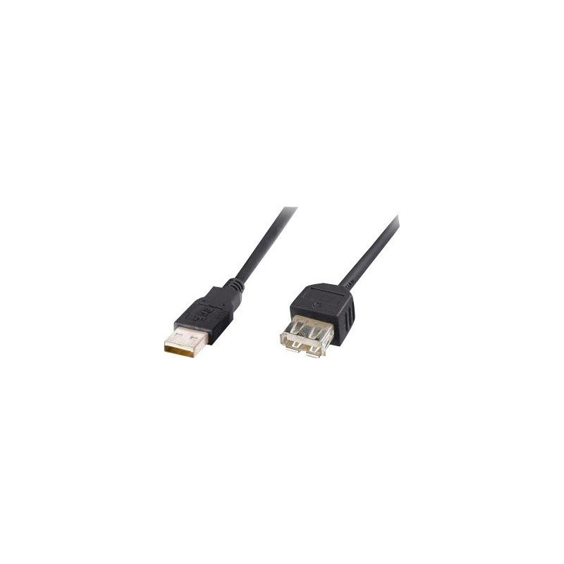 PremiumCord USB 2.0 kábel predlžovací, A-A, 5m, č.