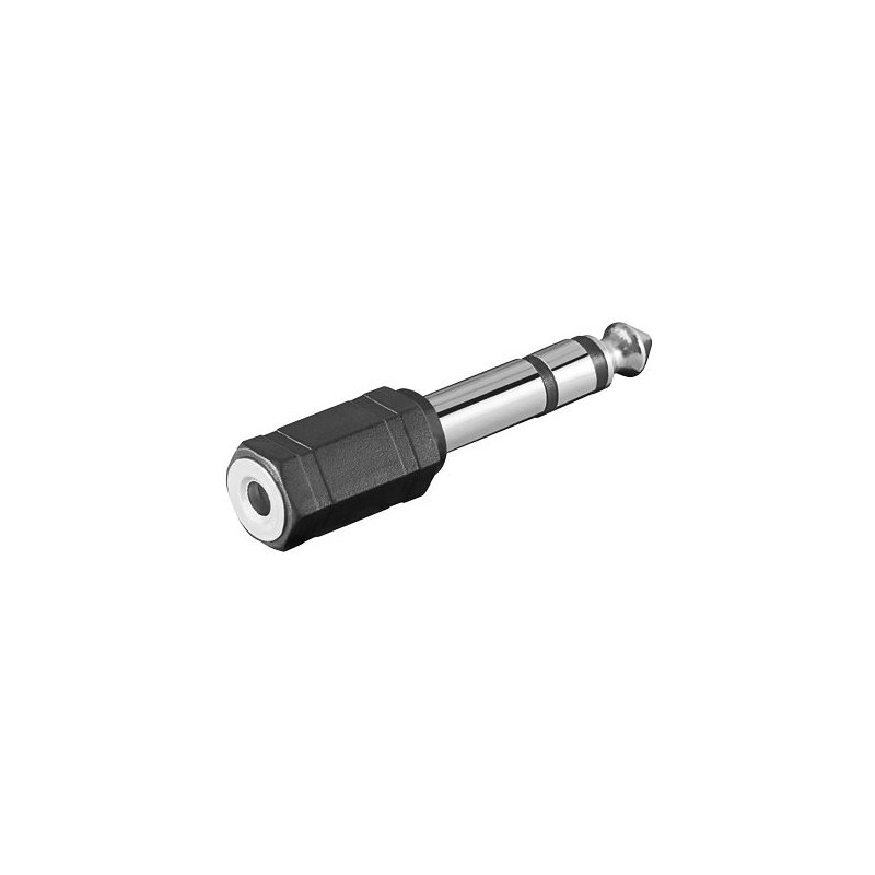 PremiumCord stereo jack adaptér 6.3 - 3.5 M/F