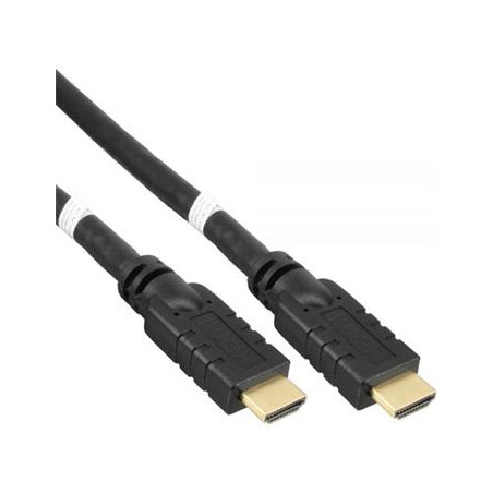 PremiumCord HDMI 4K/60Hz, ethernet, so zosilňovačom, 3x tienená, 2.0 15m