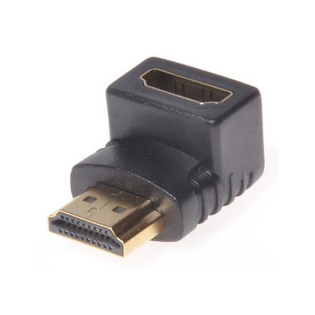 PremiumCord Adapter HDMI M/F zahnutý do pravého uhla
