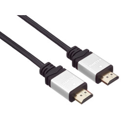 PremiumCord kábel HDMI M/M, zlac.a kovové HQ, 10m