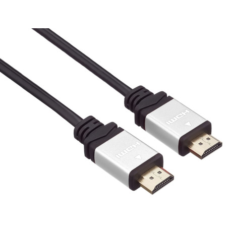 PremiumCord kábel HDMI M/M, zlac.a kovové HQ, 10m