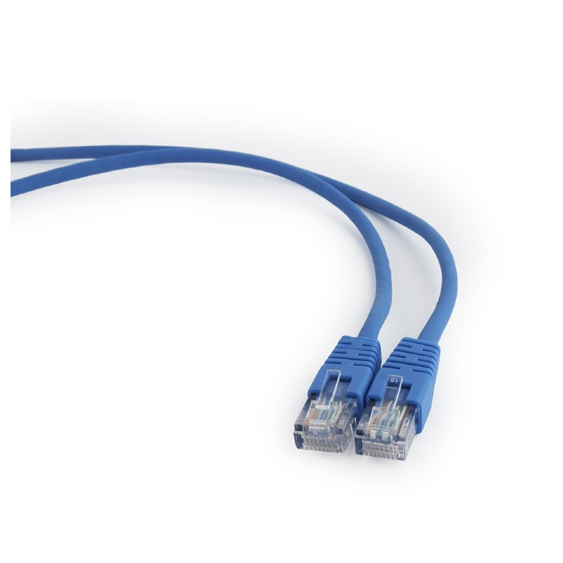 GEMBIRD Eth Patch kábel cat5e UTP, 1m, modrý