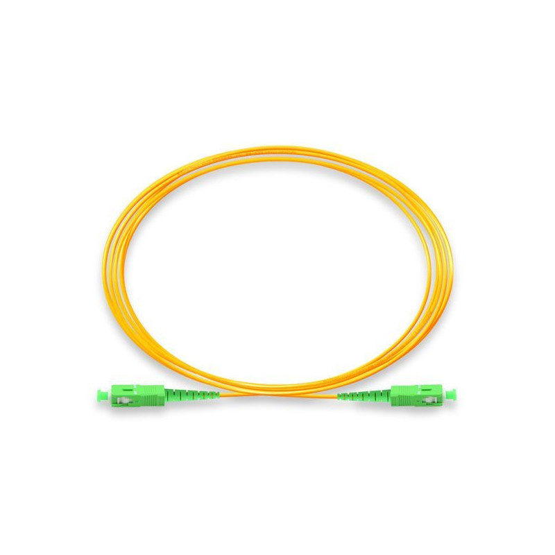 FO patch kábel simplex SC/APC- SC/APC 9/125 SM 20m, OS2