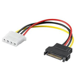 PremiumCord Napájacia redukcia Molex 5.25'' F - S-ATA M