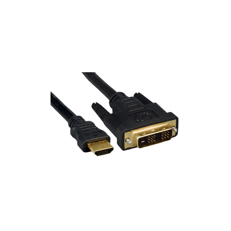 PremiumCord Kábel HDMI A - DVI-D M/M 1m