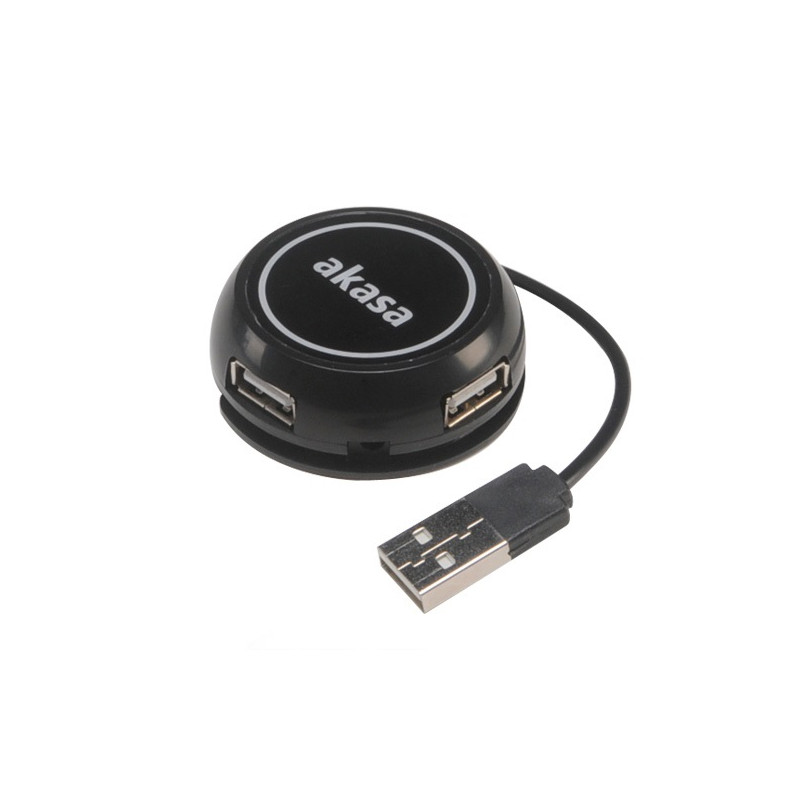 AKASA USB hub 2.0 Connect4C 4-IN-1