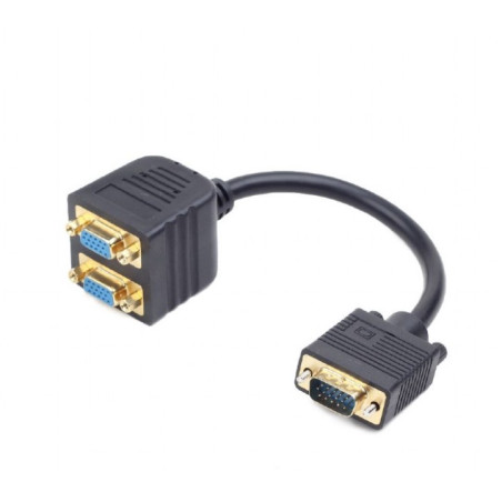 GEMBIRD VGA splitter VGA(M) - 2xVGA(F) 20cm