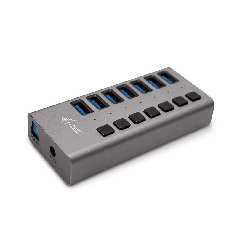 i-tec USB 3.0 Charging HUB 7port + Power Adapter 36W