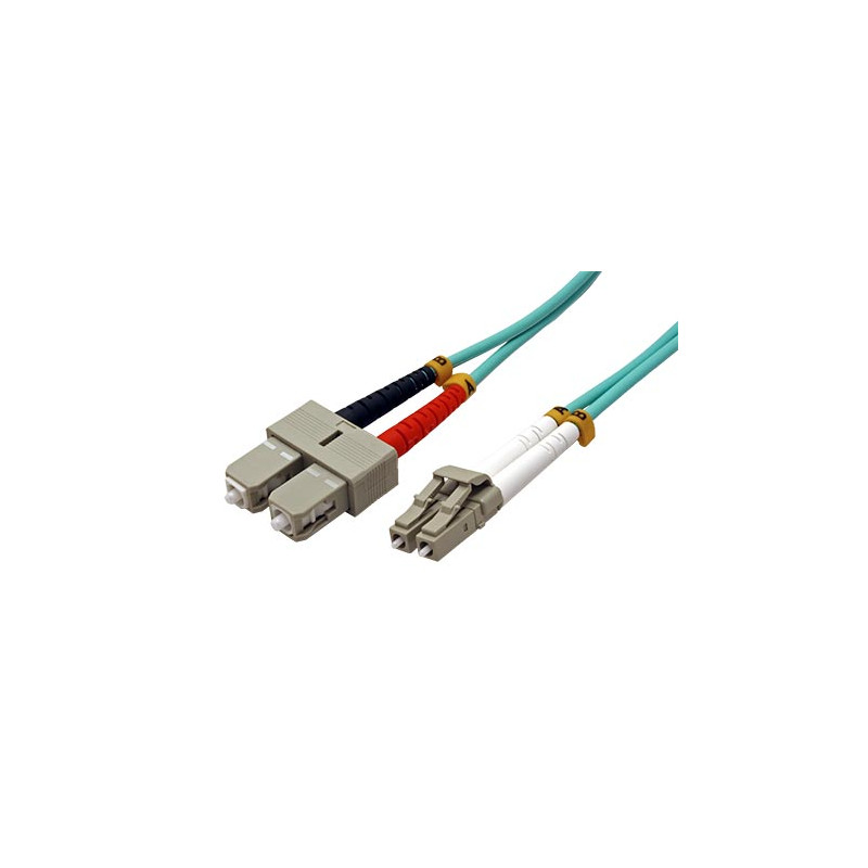 Optický patch cord Duplex LC-SC 50/125 0,25 MM OM4