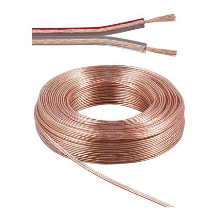 PromiumCord kábel pre repro CU, 2x2, 5mm 10m
