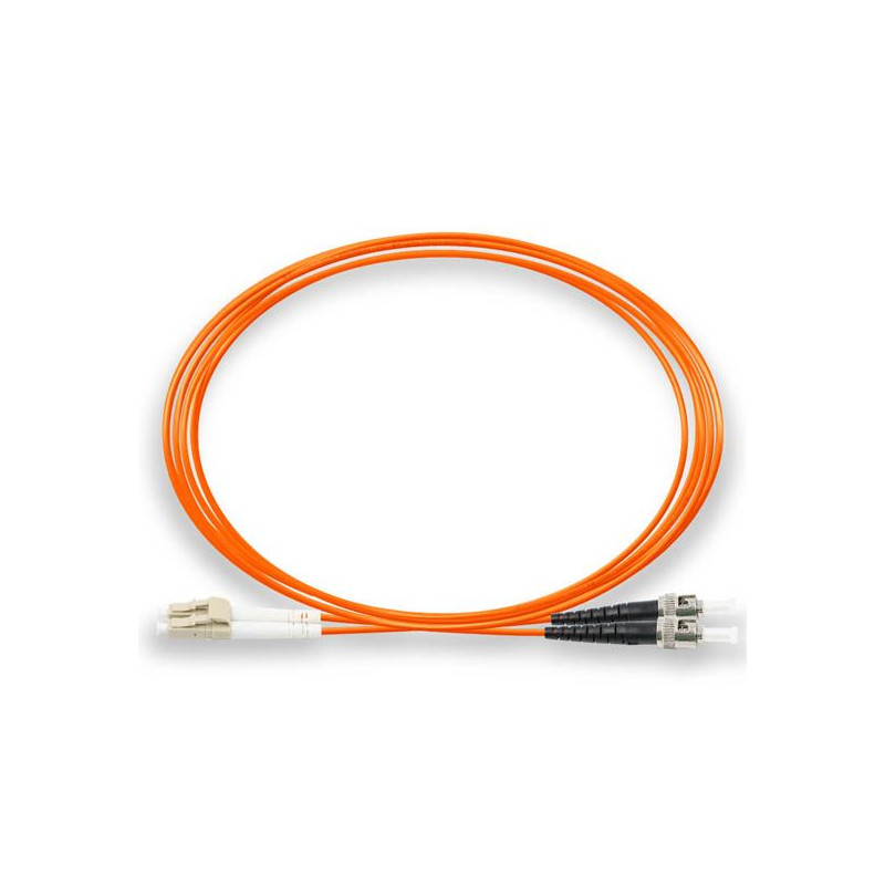 Optický patch cord Duplex LC-ST 50/125 30m MM OM4