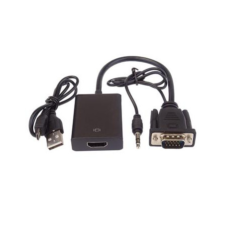 PremiumCord VGA+audio elektronický konvertor na rozhraní HDMI FULL HD 1080p